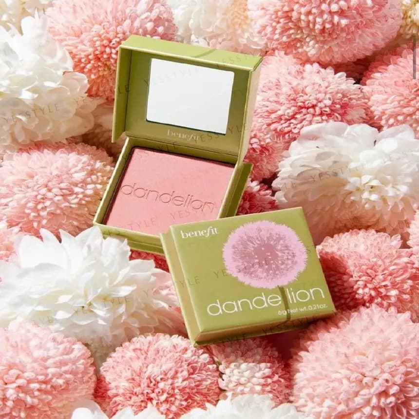 رژگونه پودری بنفیت Dandelion رنگ Baby Pink NF15 — تصویر ۵