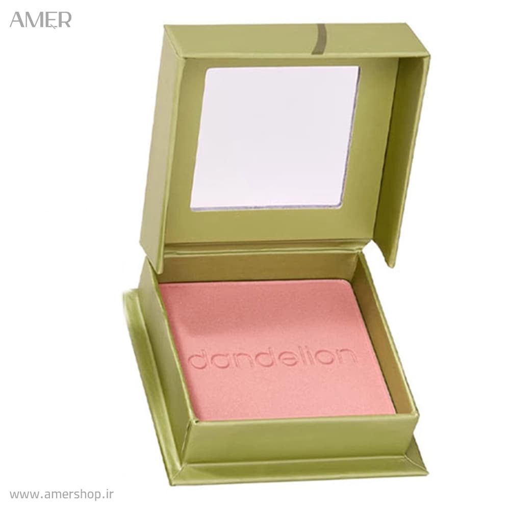 رژگونه پودری بنفیت Dandelion رنگ Baby Pink NF15