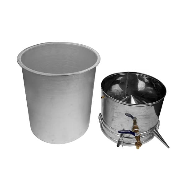 گلاب گیر 30 لیتری (دستگاه تقطیر) استیل مدل TS-G30L — تصویر ۳
