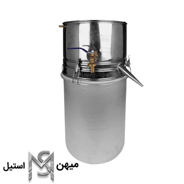 گلاب گیر 30 لیتری (دستگاه تقطیر) استیل مدل TS-G30L