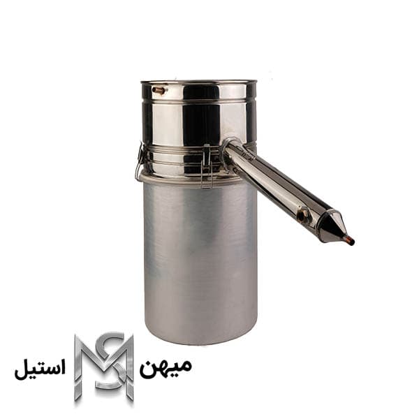 گلاب گیر 30 لیتری لوله بلند (دستگاه تقطیر) استیل مدل TB-G30L