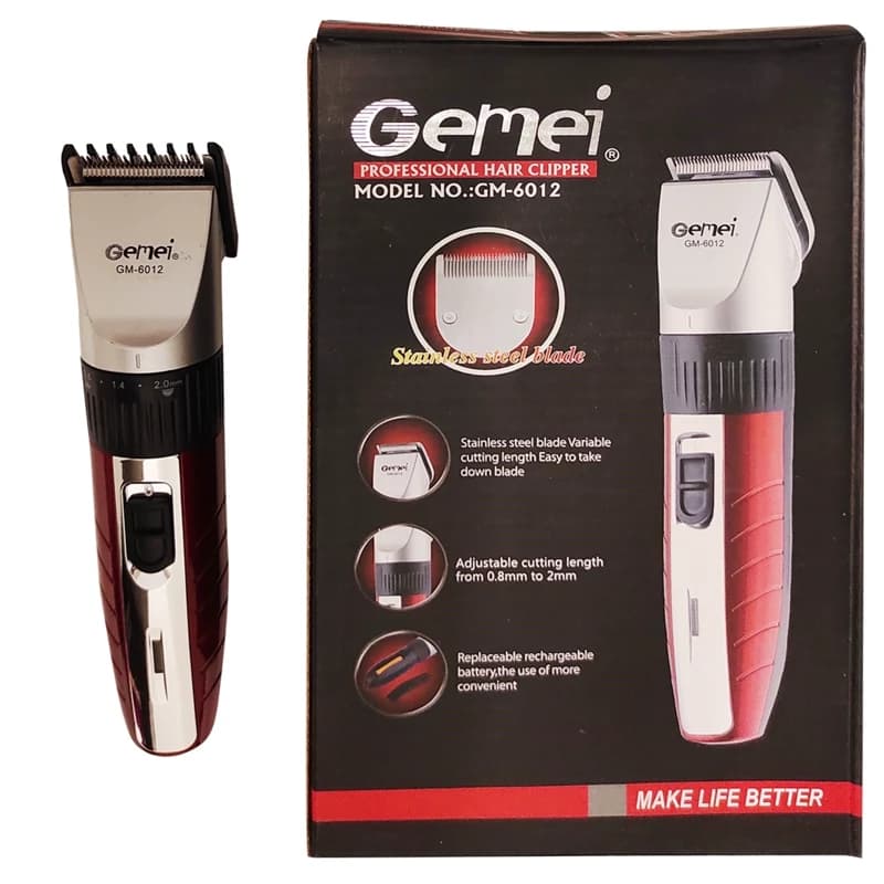 ماشین اصلاح و ریش تراش پرو جیمی GM-6012