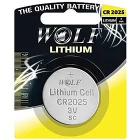 باتری سکه ای CR2025 ولف WOLF کارتی