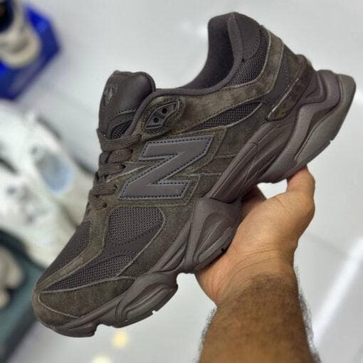 کفش کتونی زنانه و مردانه نیو بالانس چاکلت New Balance 9060 Chocolate — تصویر ۲
