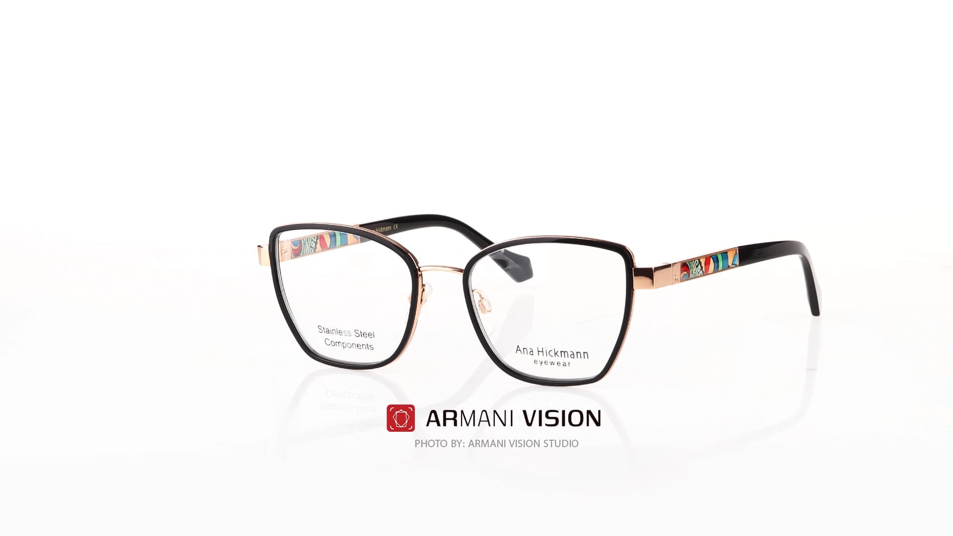 عینک آنا هیکمن Ana Hickmann – AH1489 – A01 — تصویر ۵