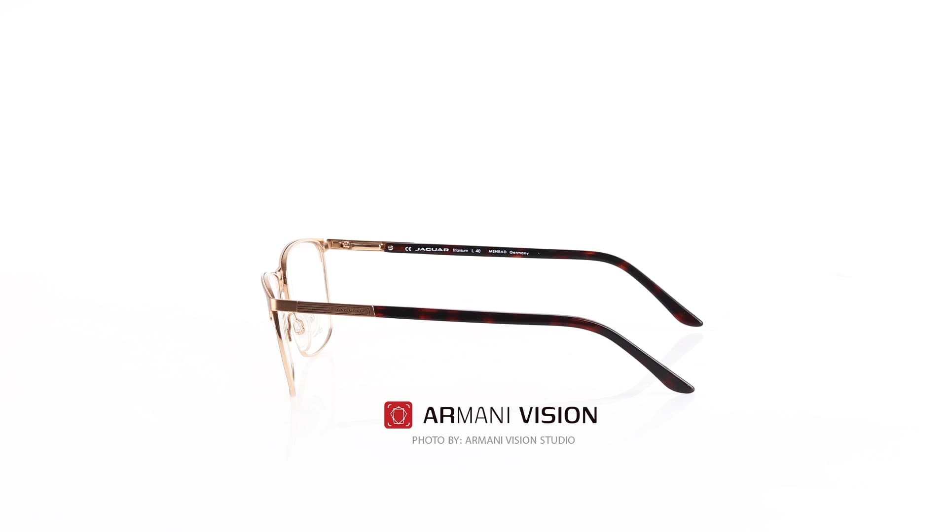عینک جگوار JAGUAR – TITANIUM – MOD. 35053 – 6000 — تصویر ۵