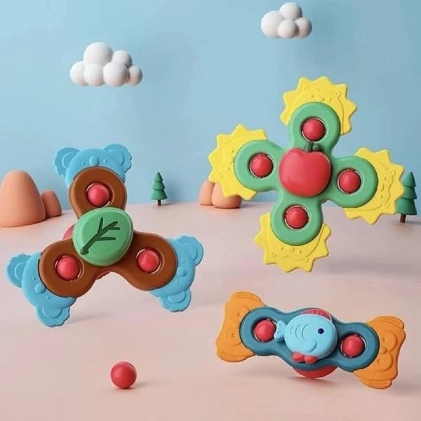 ست اسپینر نوزادی هانگر 3 عددی HE0107 — تصویر ۲