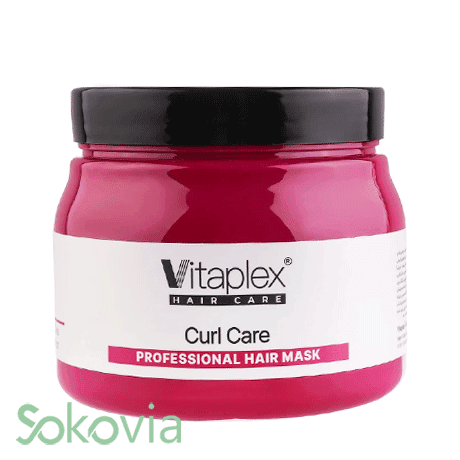 ماسک مو نرم‌ کننده موی فر ویتاپلکس مدل CURL CARE