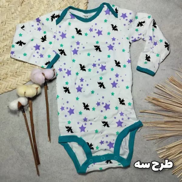 زیر دکمه دار آستین بلند کارترز دخترانه 24-18ماه — تصویر ۵