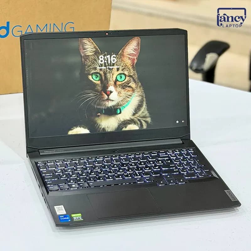 لپ تاپ استوک 15.6 اینچی لنوو IdeaPad Gaming 3 15IHU6 Core i5-11300H 16GB 256GB SSD 1TB HDD RTX 3050 4GB 120Hz — تصویر ۵
