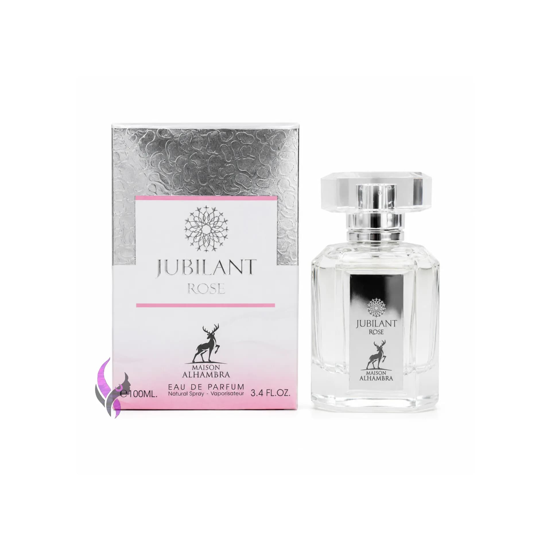 ادکلن جوبيلانت رز الحمبرا رایحه ورساچه برایت کریستال Jubilant Rose