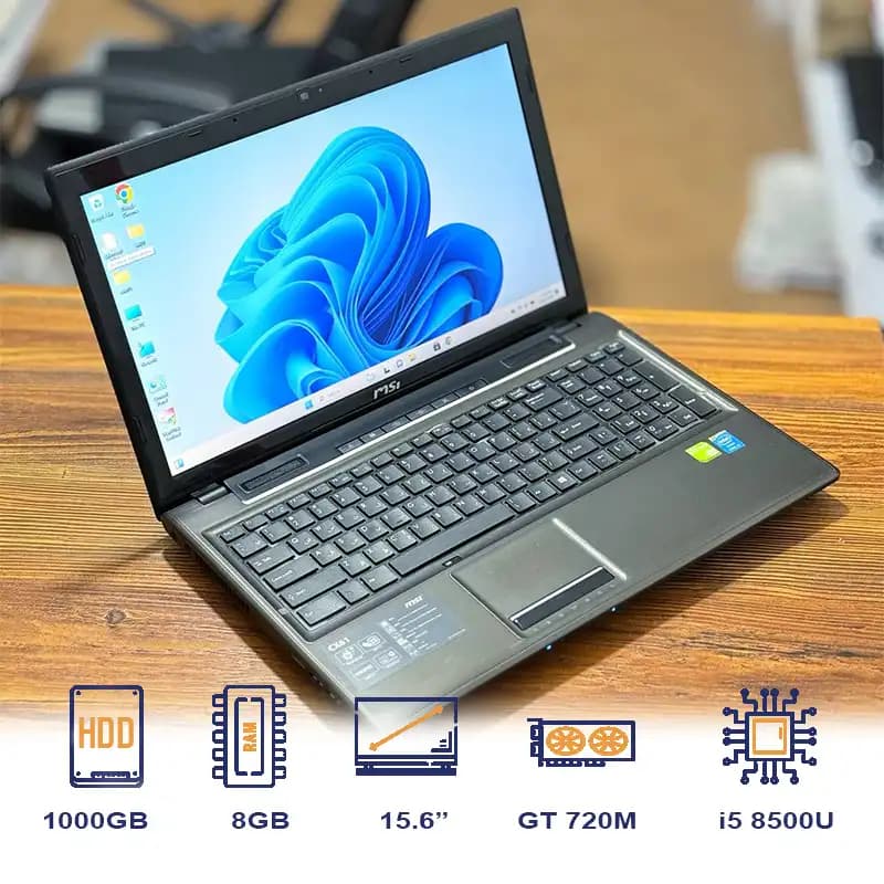 لپ تاپ استوک Msi Gx61