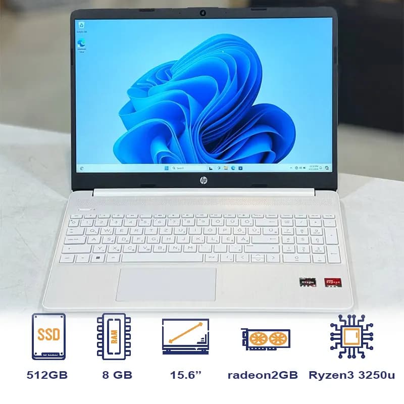 لپ تاپ استوک اچ پی 15S Ryzen3