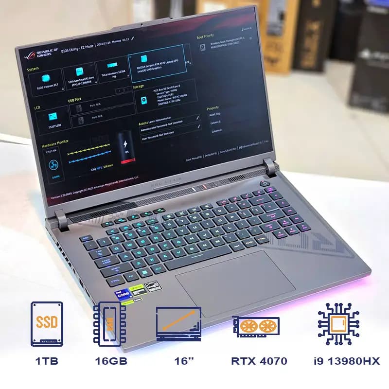 لپ تاپ استوک ایسوس Asus ROG G614JIR | ROG G614JIR