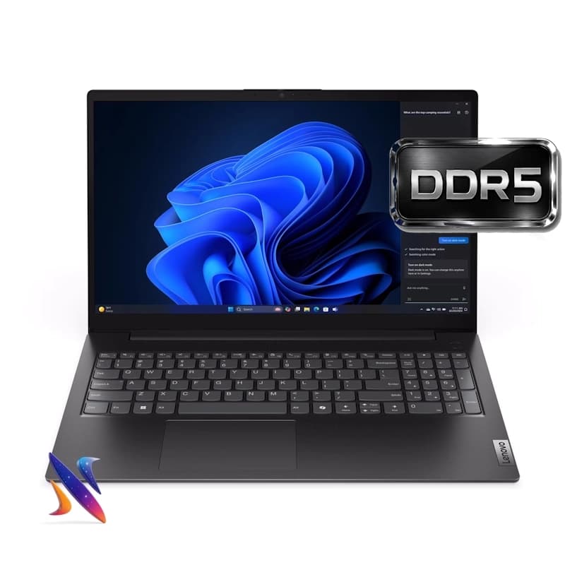 لپ تاپ 15.6 اینچی لنوو Lenovo V15 i3-1315U 24GB-DDR5 512GB Intel IRis-Xe Graphics