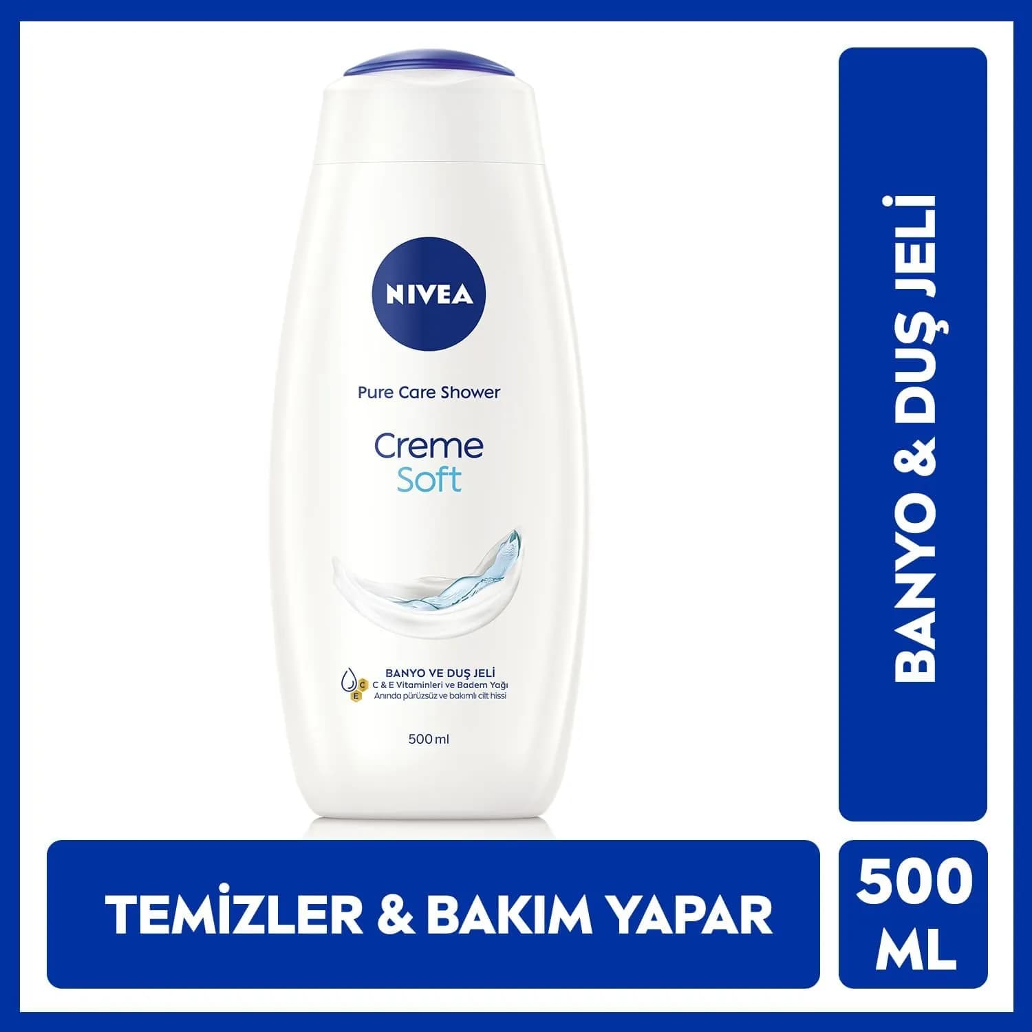 ژل دوش کرم نرم نیوآ با پرو ویتامین و روغن بادام — تصویر ۲