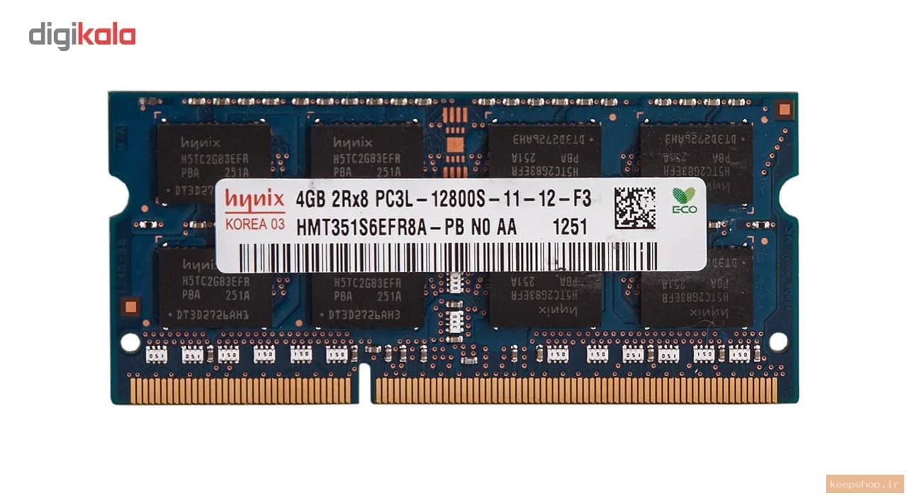 رم لپ تاپ هاینیکس مدل DDR3 12800S MHz ظرفیت 4 گیگابایت — تصویر ۶
