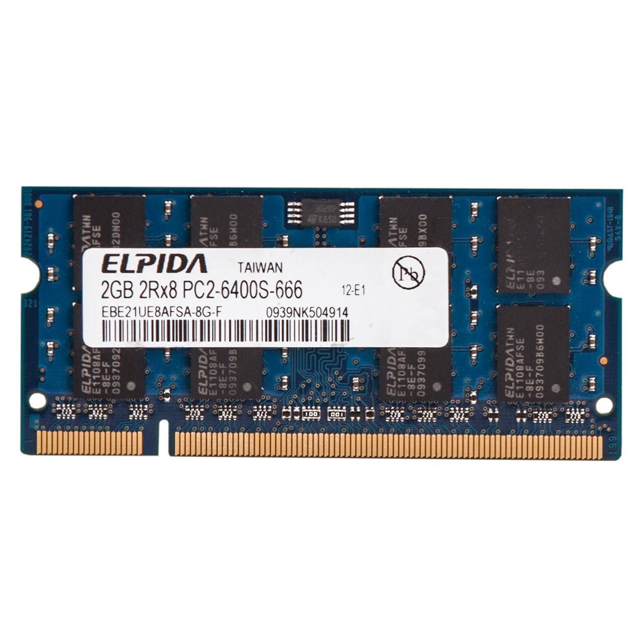رم لپ تاپ اپیسر مدل DDR2 6400s MHz ظرفیت 2 گیگابایت — تصویر ۱۰