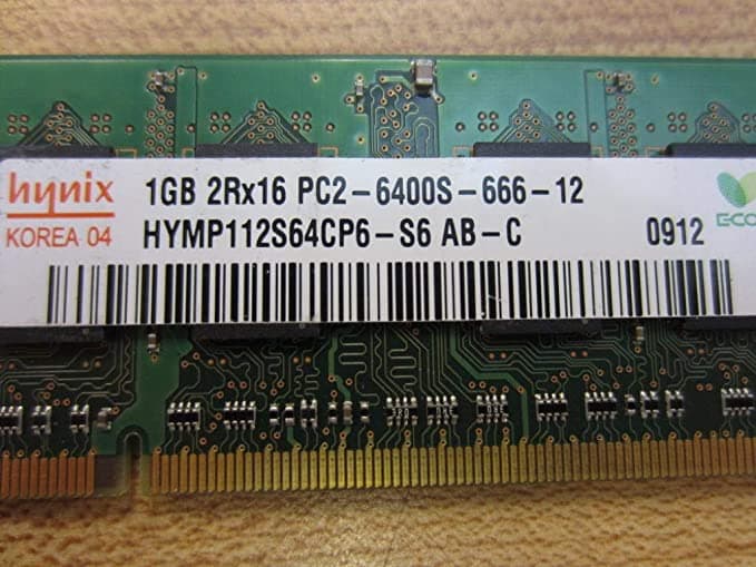 رم لپ تاپ اپیسر مدل DDR2 6400s MHz ظرفیت 2 گیگابایت — تصویر ۶
