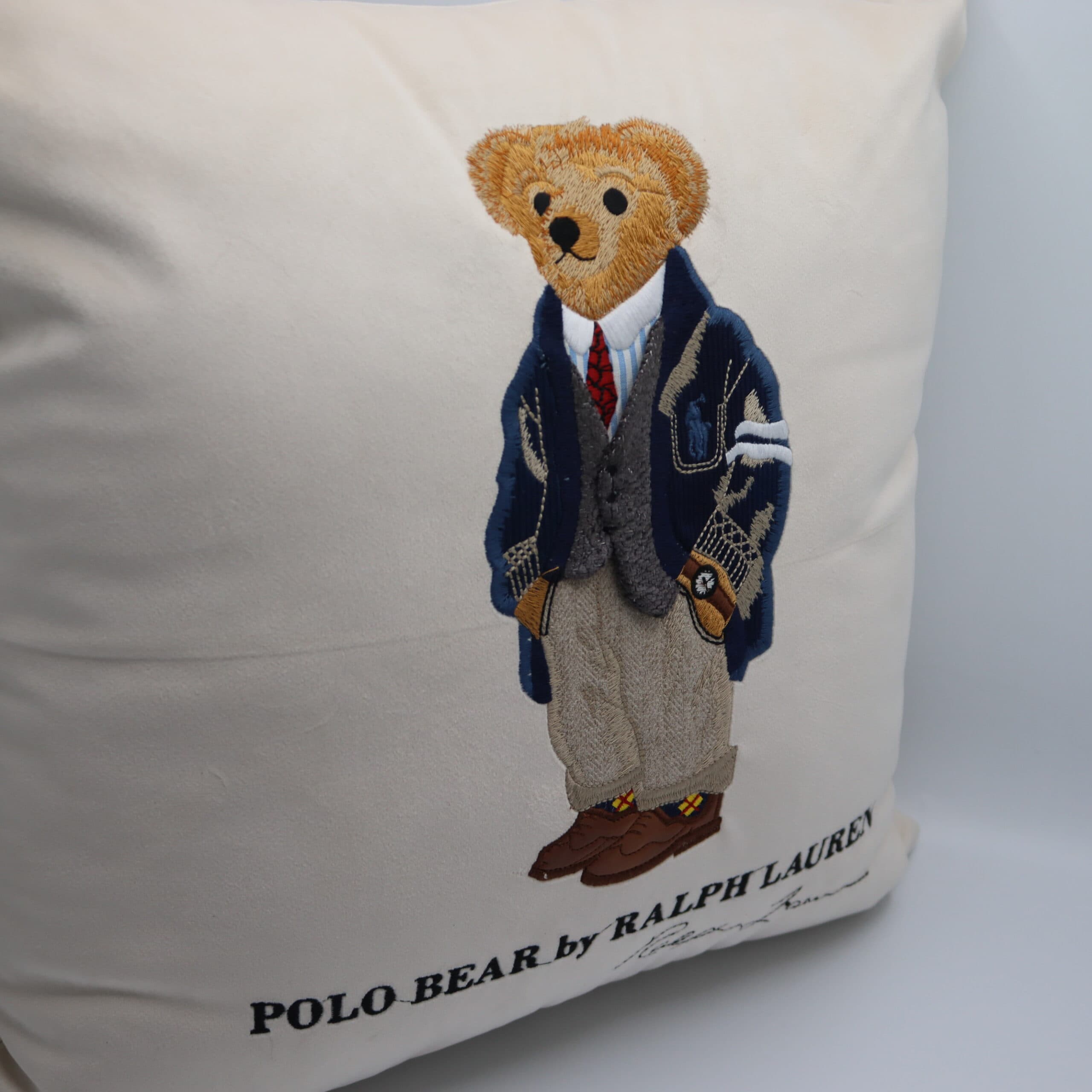 کوسن چرم مدل تدی Ralph Lauren — تصویر ۳