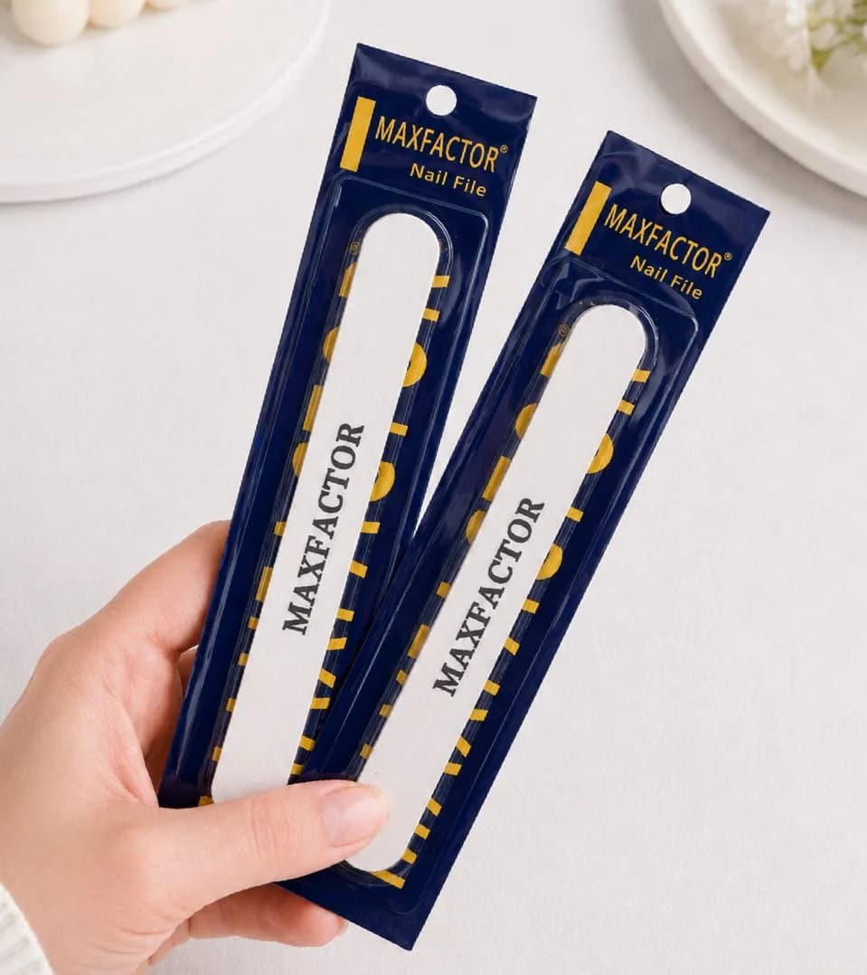 پک سوهان ناخن مکس فاکتور مدل Nail File بسته 3 عددی — تصویر ۳