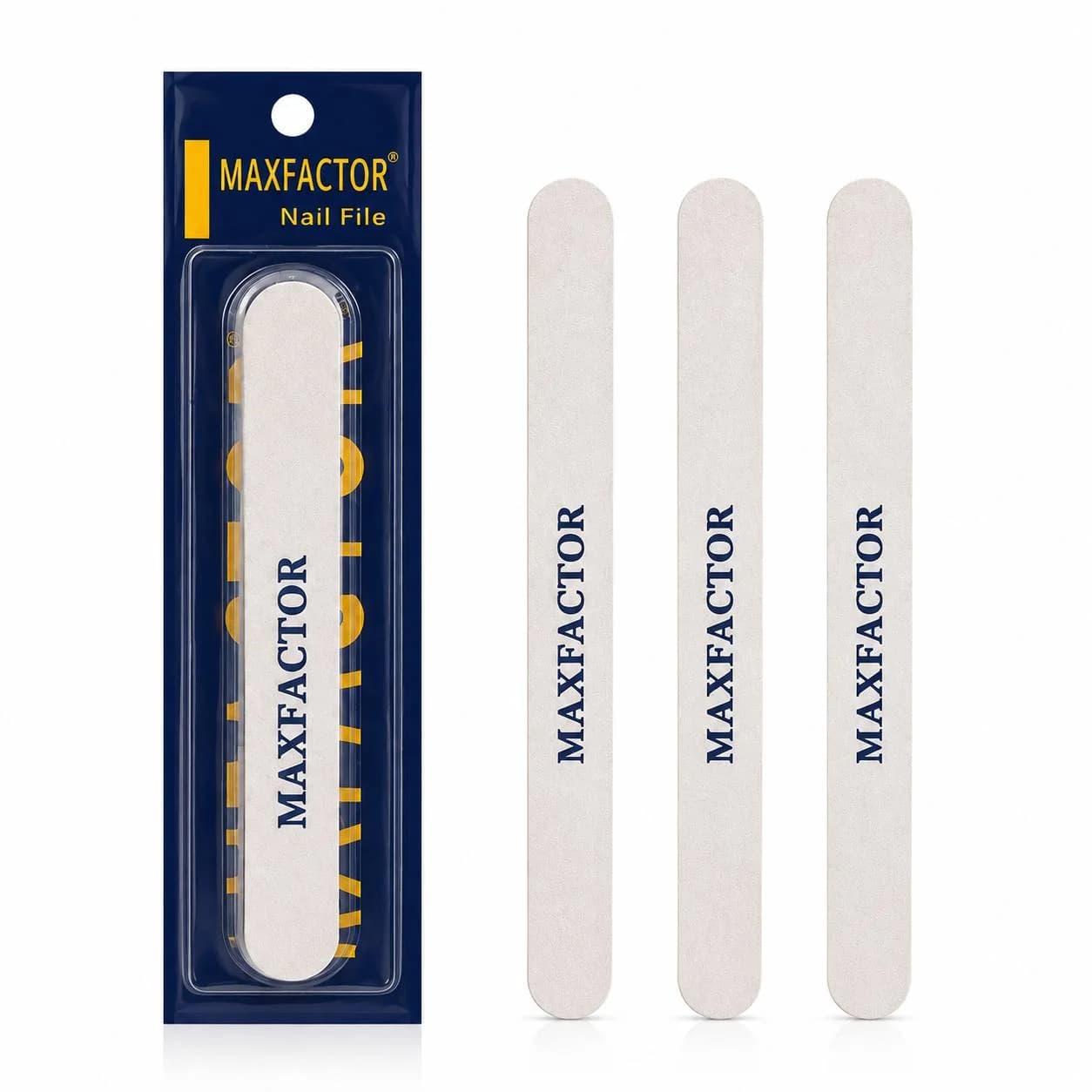پک سوهان ناخن مکس فاکتور مدل Nail File بسته 3 عددی