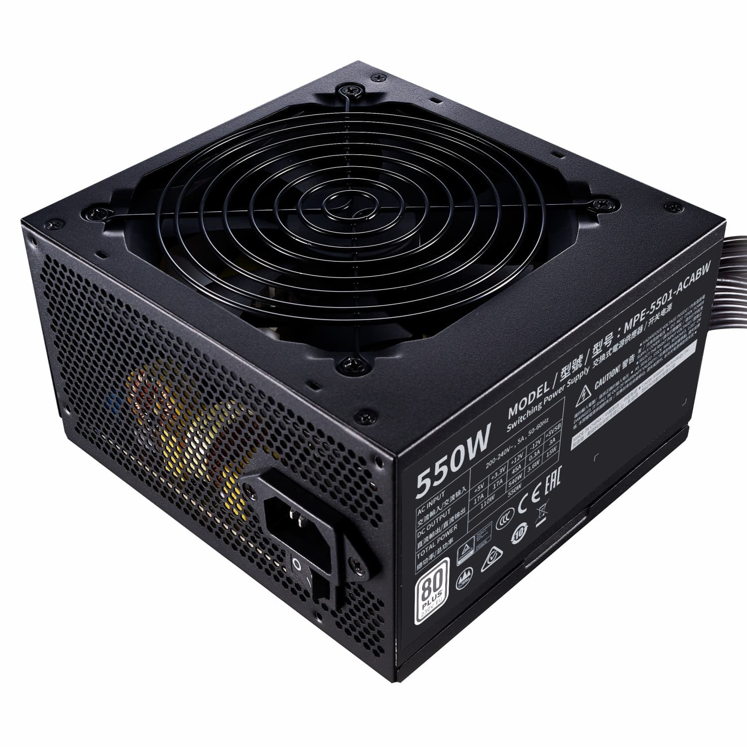 Cooler Master MWE White 550 – 230V — تصویر ۴