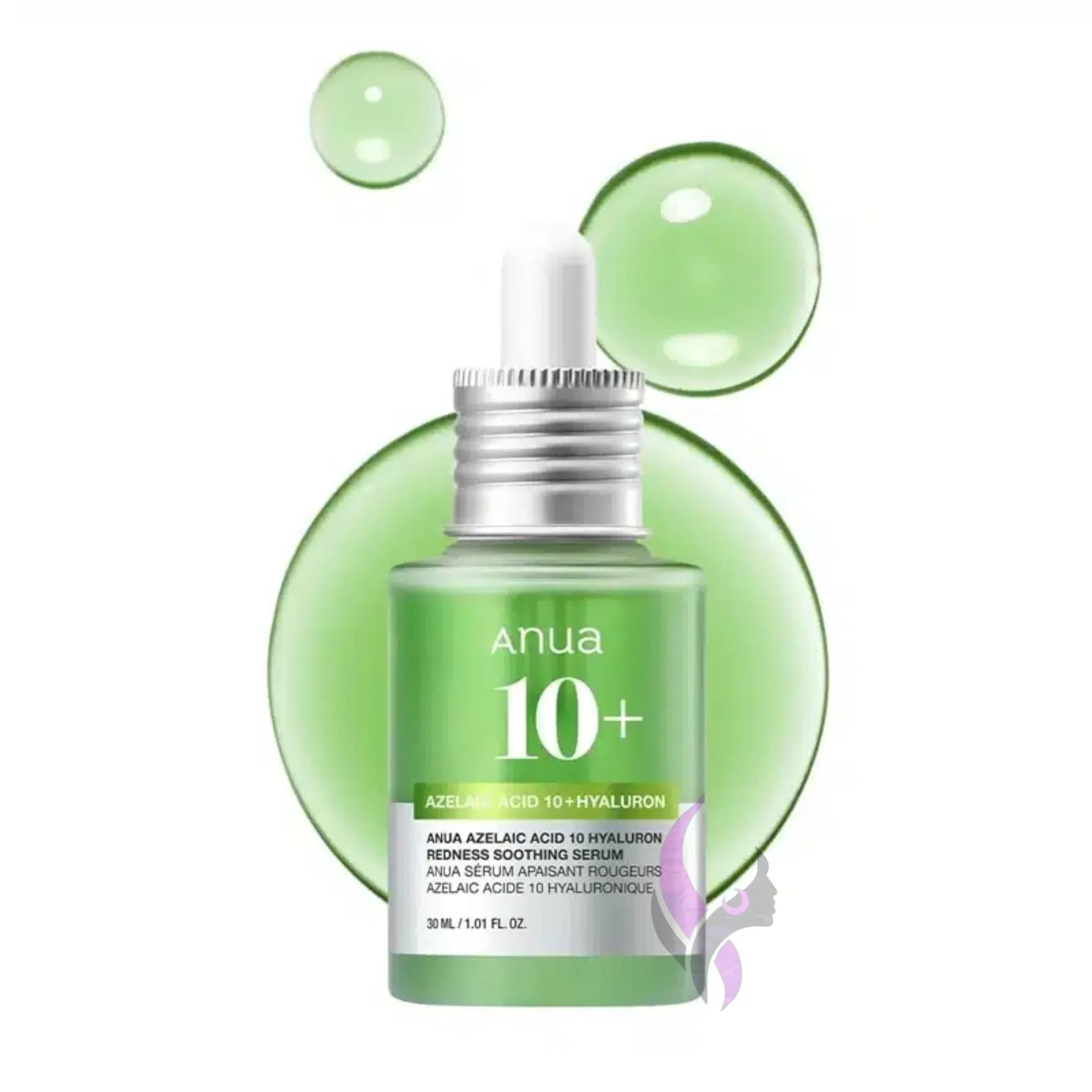 سرم تسکین دهنده و ضدالتهاب آزلائیک اسید و هیالورون آنوا Anua مدل Redness Soothing Serum(30 میل) — تصویر ۲