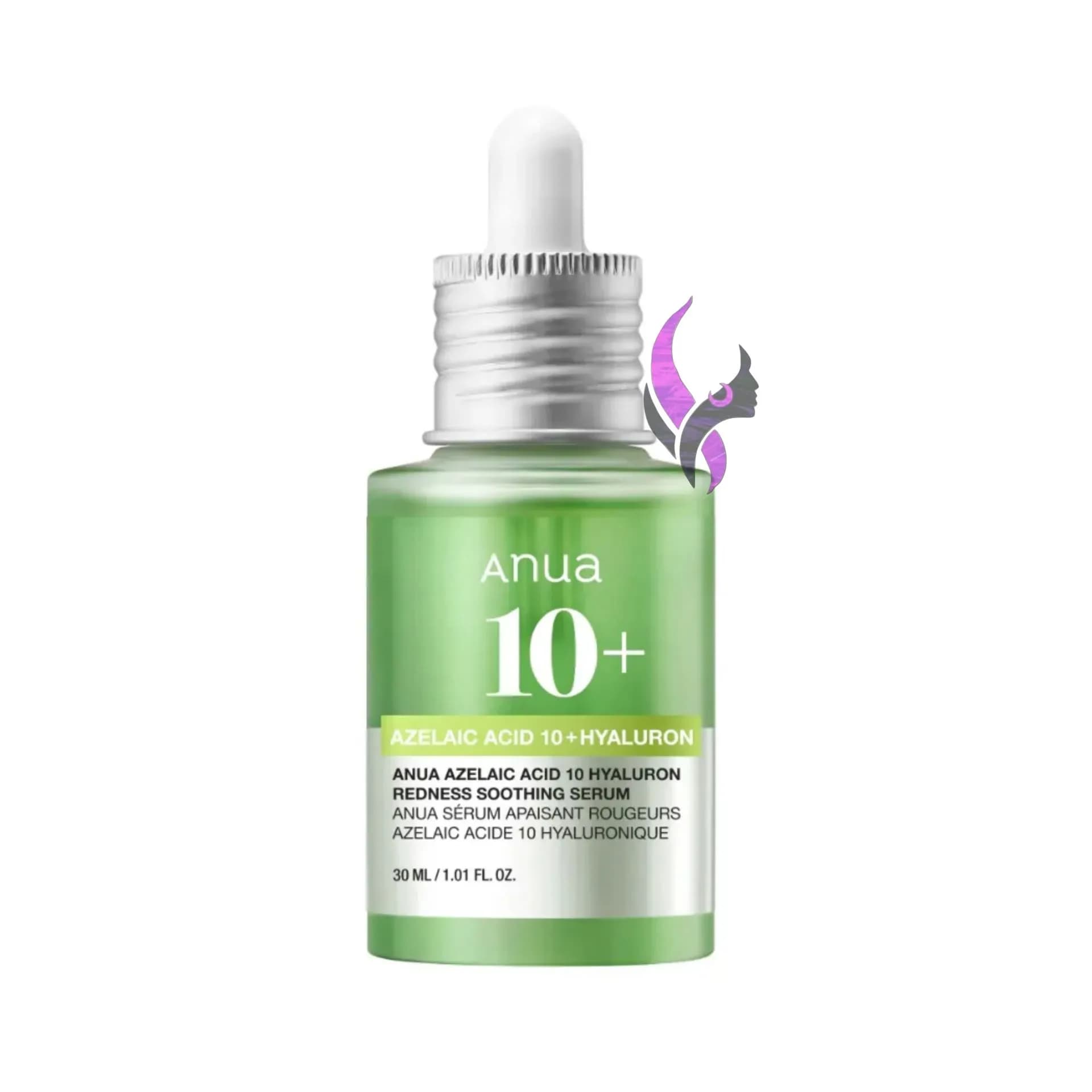 سرم تسکین دهنده و ضدالتهاب آزلائیک اسید و هیالورون آنوا Anua مدل Redness Soothing Serum(30 میل)