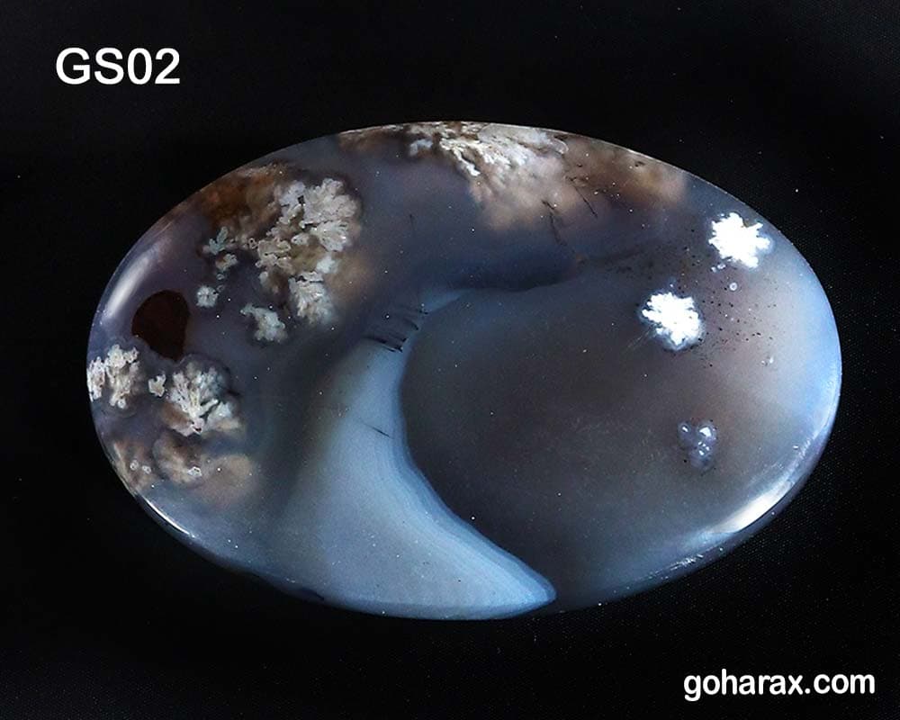 سنگ شکرگزاری عقیق | code:gs02