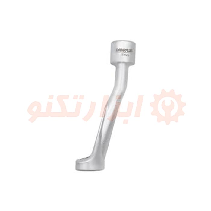 آچار رينگي چاكدار چپقي 1/2 درايو شماره 17 ميليمتری داناپلاس مدل D12730