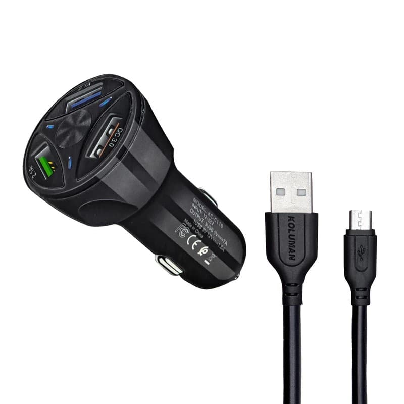 شارژر فندکی کلومن مدل KC-C110