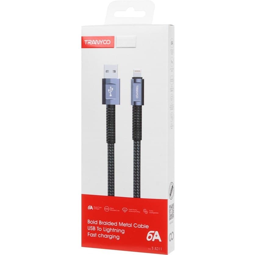 کابل تبدیل USB به لایتنینگ ترانیو مدل T-X21I