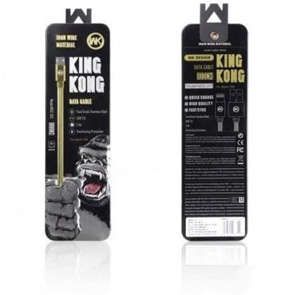 کابل شارژ میکرو USB فلزی دبلیو کی WK KING KONG WDC-013
