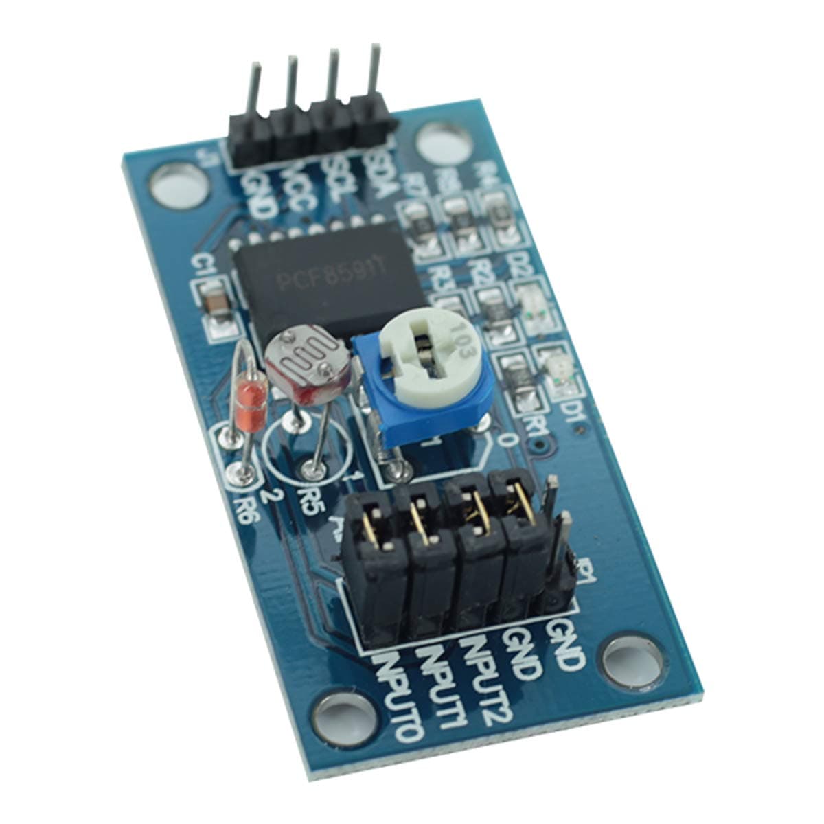 ماژول مبدل مدل ADC-DAC با چیپ PCF8591 — تصویر ۳