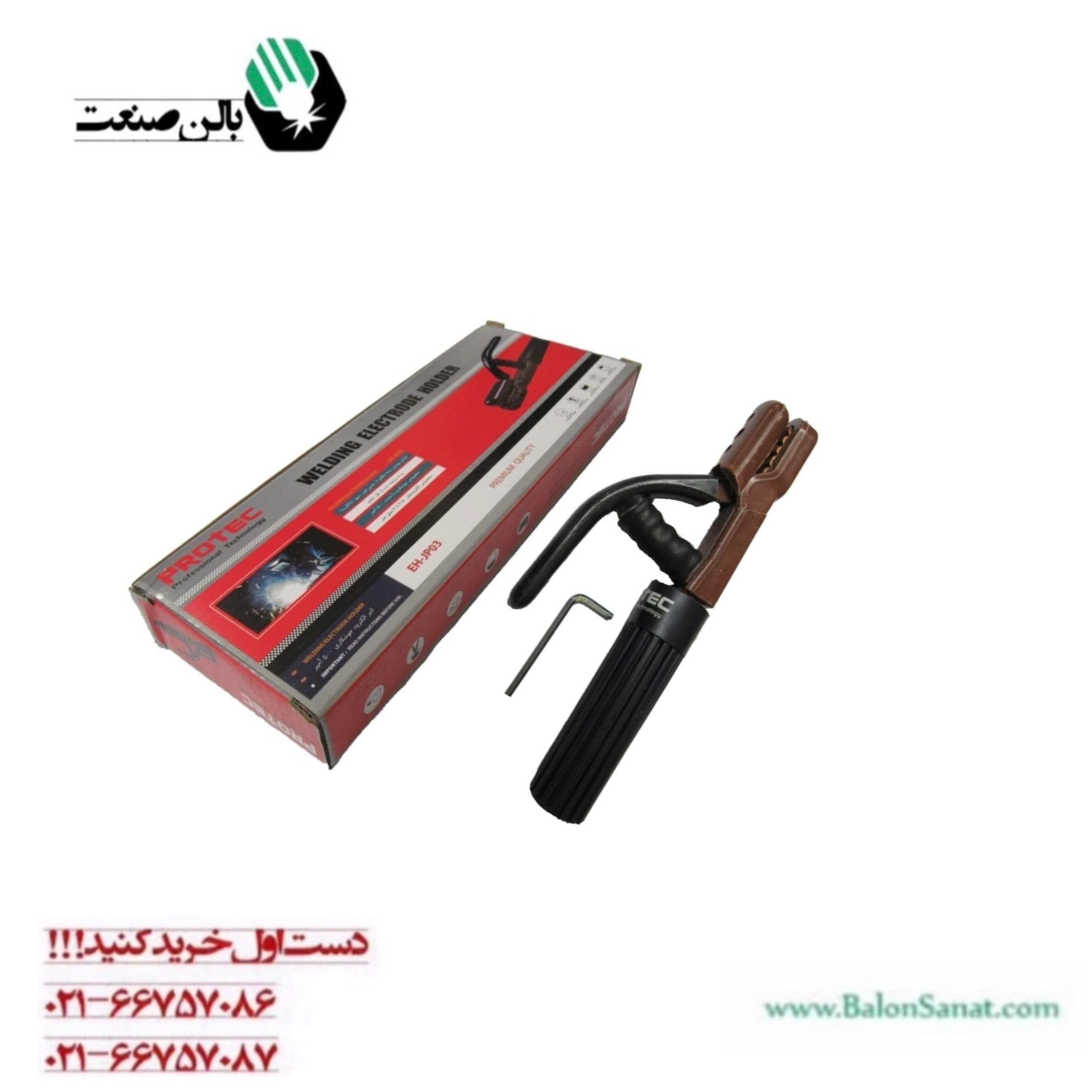 انبر جوشکاری پروتک مدل WEC500-A — تصویر ۲