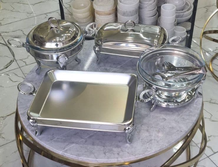 سرویس چهارتیکه سوفله استیل