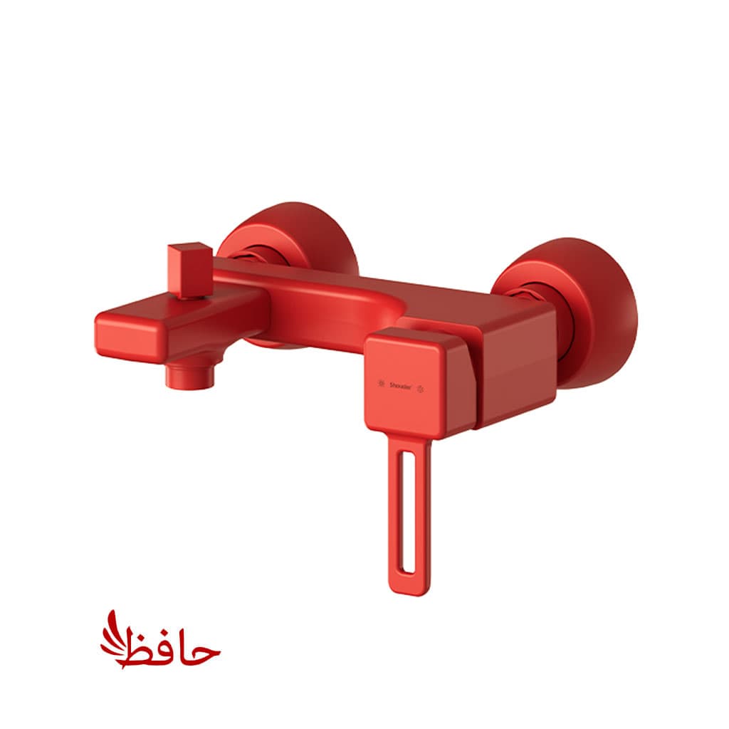 شیر حمام شودر مدل میشل قرمز