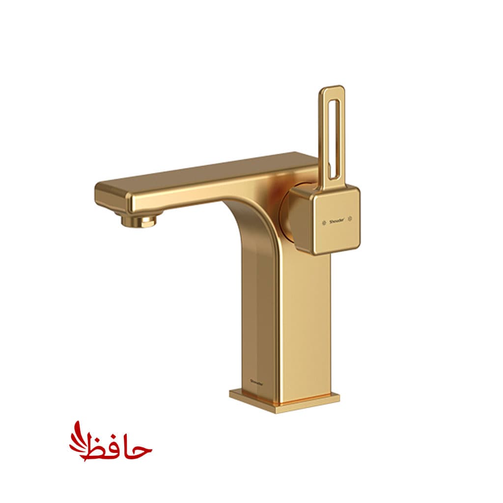 شیر روشویی شودر مدل میشل طلایی مات