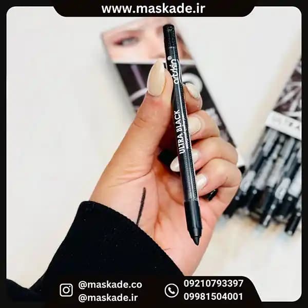 مداد چشم شمعی مشکی artskin
