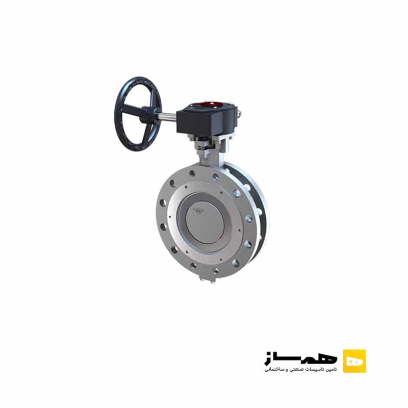 شیر پروانه ای فولادی