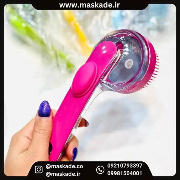 لیف و سرشور سیلیکونی مخزن دار دوکاره — تصویر ۳