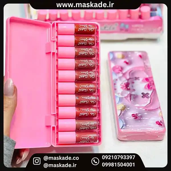 پک رژلب مایع ۱۰ عددی