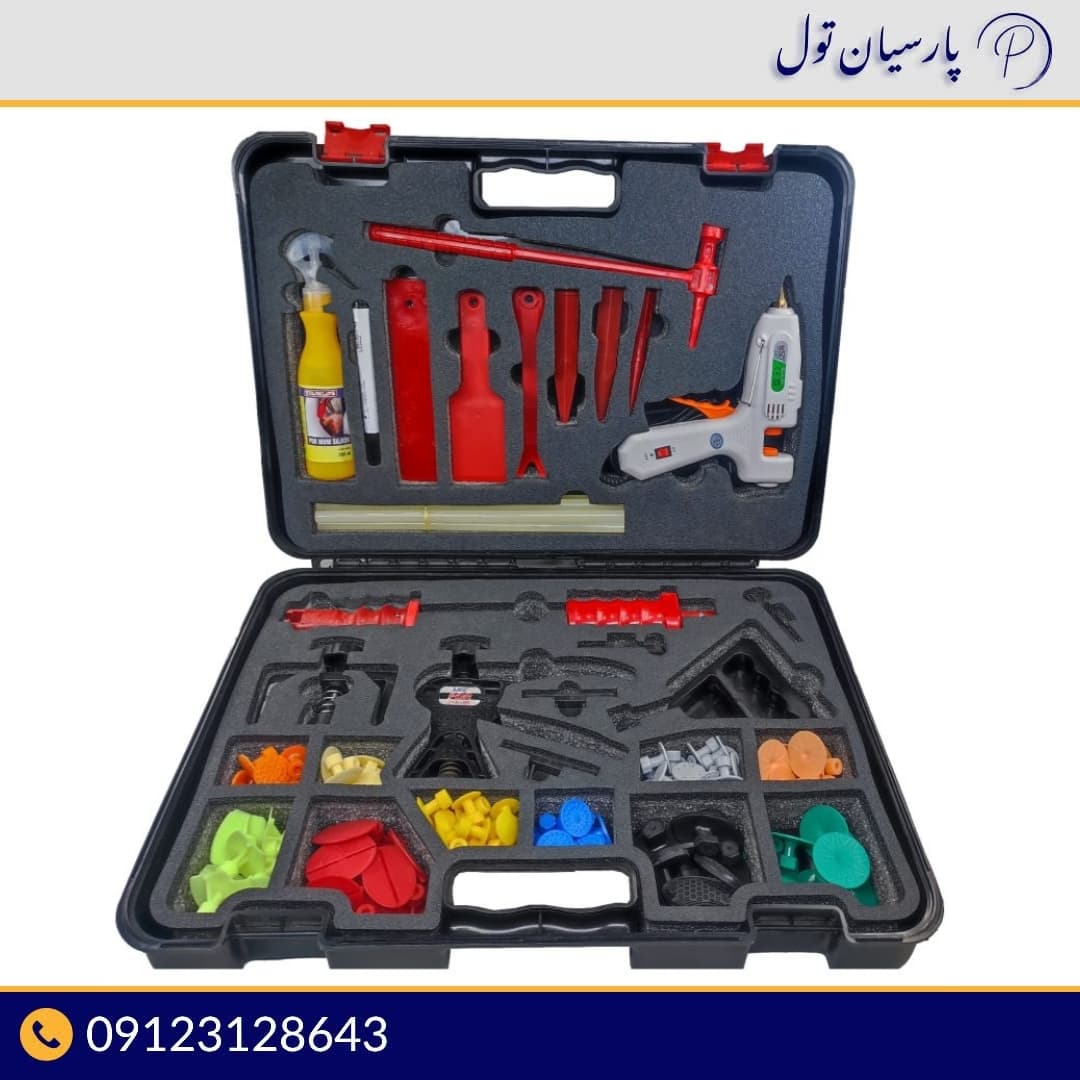 کیف ابزار صافکاری چسبی 140 پارچه استارکلیپس ترکیه