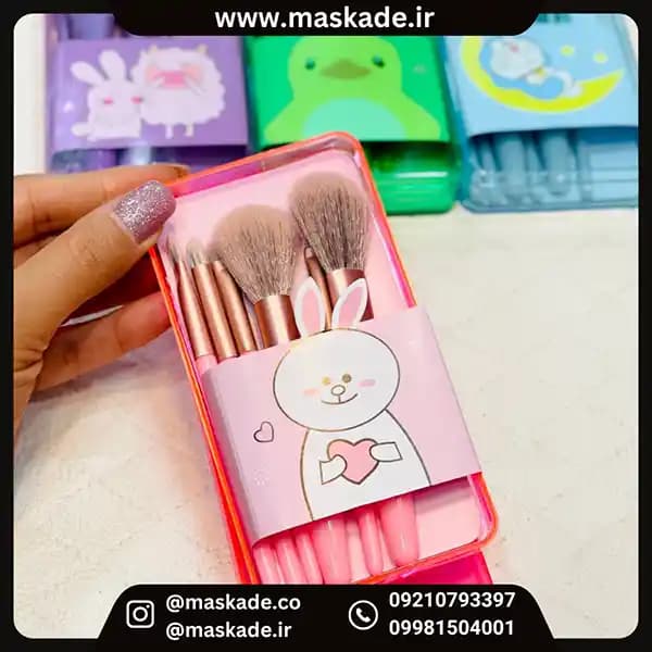ست براش ۶ تکه جعبه دار