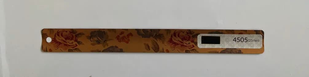 پرده کرکره ای چوبی طرح دار طرح چوب 50 میلیمتری – کد HLVI56 — تصویر ۲