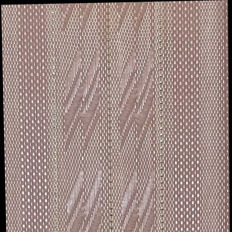 پرده لوردراپه طرحدار صورتی چرک — تصویر ۲