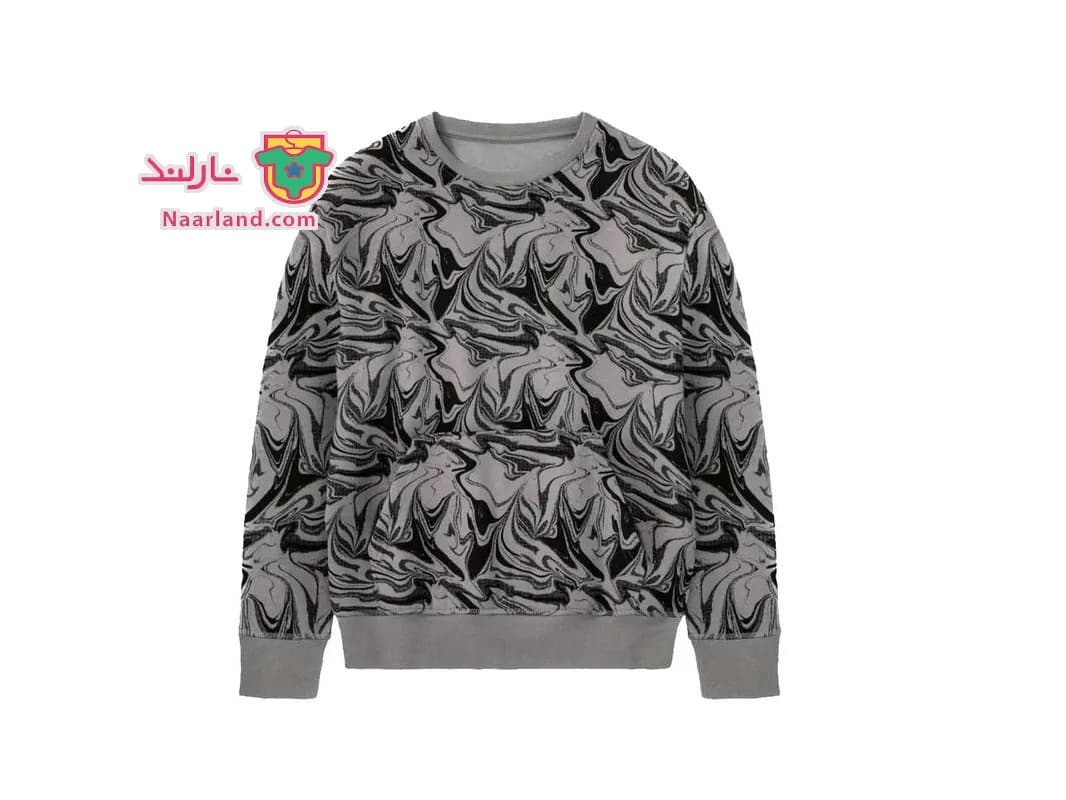 بلوز دورس Peppers آلمان خاکستری طرح ابر و باد