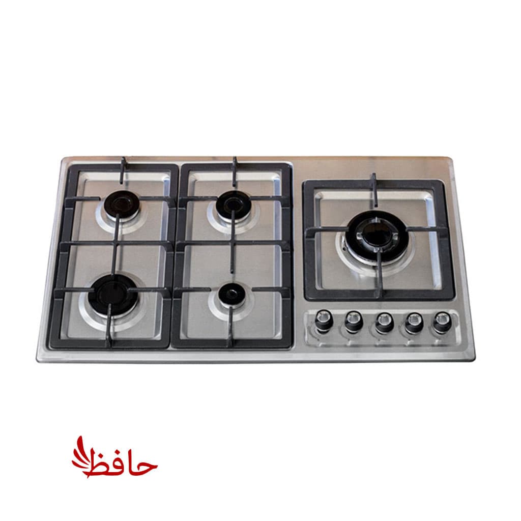 اجاق گاز صفحه ای استیل پنج شعله دنپاسر مدل BT1