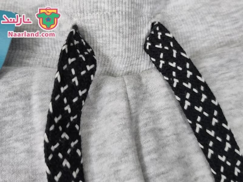 شلوار اسلش دورس داخل کرکی Peppetrs آلمان خاکستری ساده — تصویر ۴